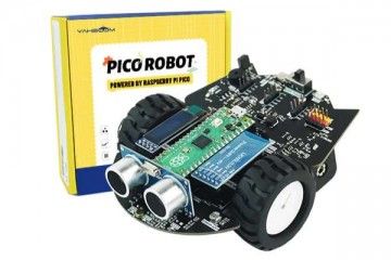  YAHBOOM YAHBOOM Cute robot car for Raspberry Pi Pico support MicroPython programming, YAHBOOM 6000200317