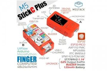 m5stack M5STACK M5StickC PLUS ESP32-PICO Mini IoT Development Kit, M5STACK K016-P