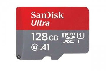 sd kartice SANDISK SDXC SANDISK MICRO 128GB ULTRA, 100MB/s, UHS-I, C10, adapter, Sandisk SDSQUNR-128G-GN3MA