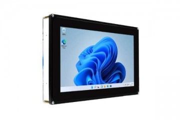  WAVESHARE 10.1inch Capacitive Touch Screen LCD (F) with Case, 1024×600, HDMI, Various Systems & Devices Support, Waveshare 22789