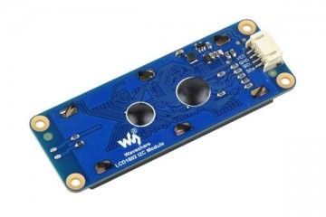  WAVESHARE LCD1602 I2C Module, White color with blue background, 16x2 characters LCD, 3.3V/5V, Waveshare 23991