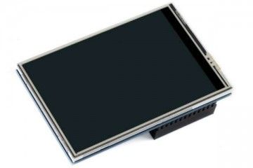 lcd WAVESHARE 3.5inch Resistive Touch Display (C) for Raspberry Pi, 480×320, 125MHz High-Speed SPI, Waveshare 15811