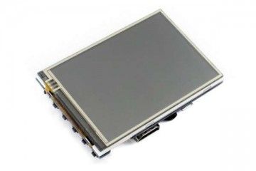 lcd WAVESHARE 3.5inch Resistive Touch Screen LCD, 480×320, HDMI, IPS, Various Devices & Systems Support, Waveshare 12824 
