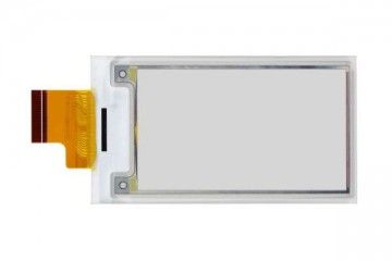 e-paper WAVESHARE 2.36inch E-Paper (G) raw display, 296 × 168, Red/Yellow/Black/White, Waveshare 22752