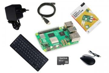 kits RASPBERRY PI RASPBERRY PI 5, 4GB KIT WITH ESSENTIAL ACCESSORIES AND BEGINNERS GUIDE, KIT68