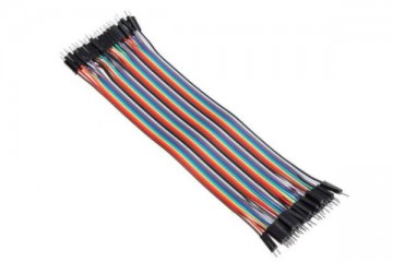 wires, headers JH ELECTRONICS MALE-MALE 30CM WIRE, 40 PIECES, JH ELEC. YXA369