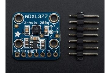 breakout boards  ADAFRUIT ADXL377 - High-G Triple-Axis Accelerometer (+-200g Analog Out), adafruit 1413 