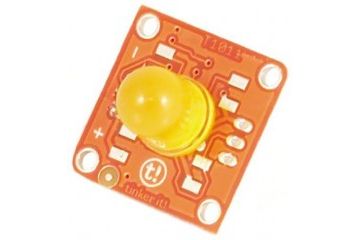 tinkerkit moduli ARDUINO TinkerKit LED 10mm Yellow, Arduino T010117