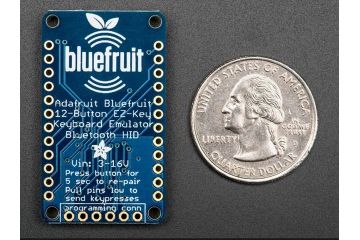 wireless ADAFRUIT Bluefruit EZ-Key - 12 Input Bluetooth HID Keyboard Controller - v1.2, adafruit 1535