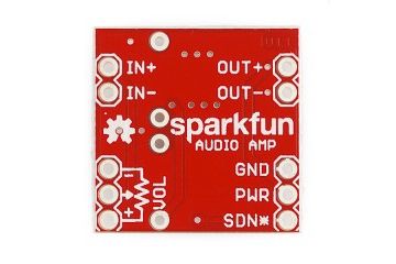 breakout boards  SPARKFUN SparkFun Mono Audio Amp Breakout - TPA2005D1, spark fun 11044