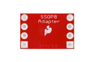 breakout boards  SPARKFUN SparkFun SSOP to DIP Adapter - 8-Pin, spark fun 00497
