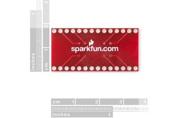 breakout boards  SPARKFUN SparkFun SOIC to DIP Adapter - 28-Pin, spark fun 00496 