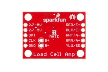 flex, force SPARKFUN SparkFun Load Cell Amplifier - HX711 SEN-13879