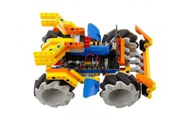micro bit YAHBOOM Yahboom programmable Omni:bit smart robot car with Mecanum Wheel, Yahboom 6000200185