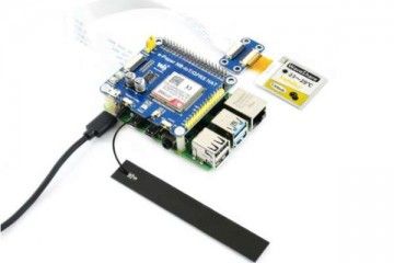 HATs WAVESHARE e-Paper IoT Driver HAT for Raspberry Pi, Supports NB-IoT-eMTC-GPRS, Waveshare 17211
