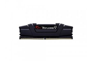 RAM pomnilniki G.SKILL RAM DDR4 16GB Kit (2x 8GB) PC4-25600 3200MT/s, CL16, 1.35V, G.SKILL Ripjaws V, črn