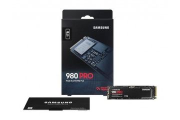 diski SSD SAMSUNG SSD 1TB M.2 80mm PCI-e 4.0 x4 NVMe, MLC V-NAND, Samsung 980 PRO