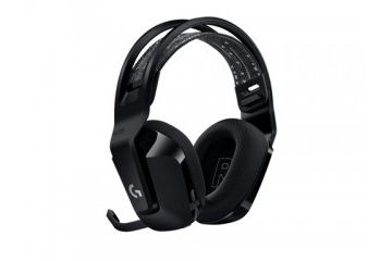 slušalke in mikrofoni LOGITECH Slušalke Logitech G733 LIGHTSPEED, črne