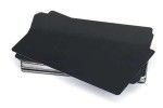MATERIAL JH ELECTRONICS 100pcs Colorful Aluminum Alloy Plate - Black