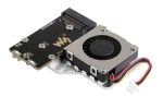 HATs WAVESHARE PCIe To M.2 Adapter Board (E) For Raspberry Pi 5, With Cooling Fan, Compatible With 2242 / 2230 Size NVMe Protocol M.2 SSD, Waveshare 28013