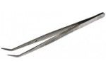 tweezers RS PRO 150 mm Stainless Steel Fine, Bent Tweezers, RS Pro, 545-187