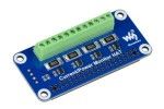 HATs WAVESHARE 4-ch Current-Voltage-Power Monitor HAT for Raspberry Pi, I2C-SMBus, Waveshare 17539