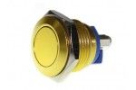buttons and switches SEED STUDIO 16mm Anti-vandal Metal Push Button - Glory Gold, SeedTEM12122B